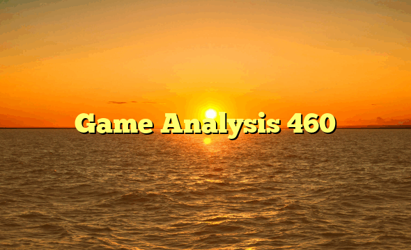 Game Analysis 460